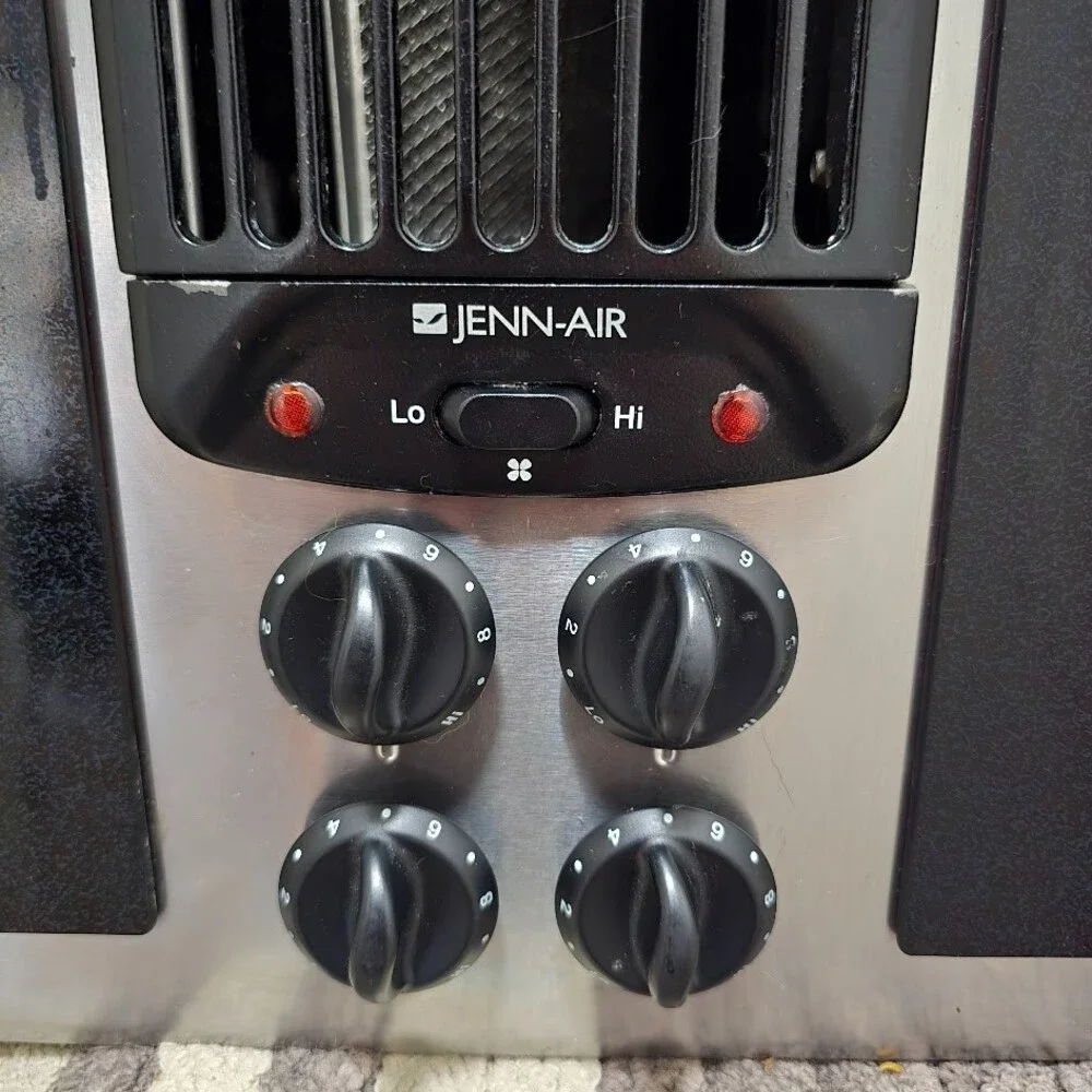 30” Jenn-Air Electric Downdraft Cooktop JED8230ADS